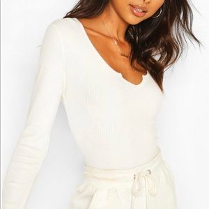 Off white body suit size small/medium